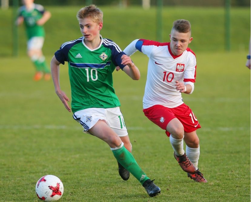 Poland too strong for young NI team