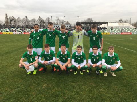 U16's earn draw in Poland