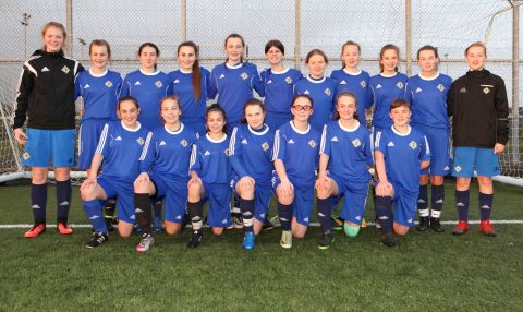 NI U15 girls ready for Bob Docherty tournament