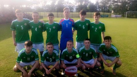 Austria prove stern test for NI U15