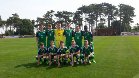 U15's draw first game in Austria