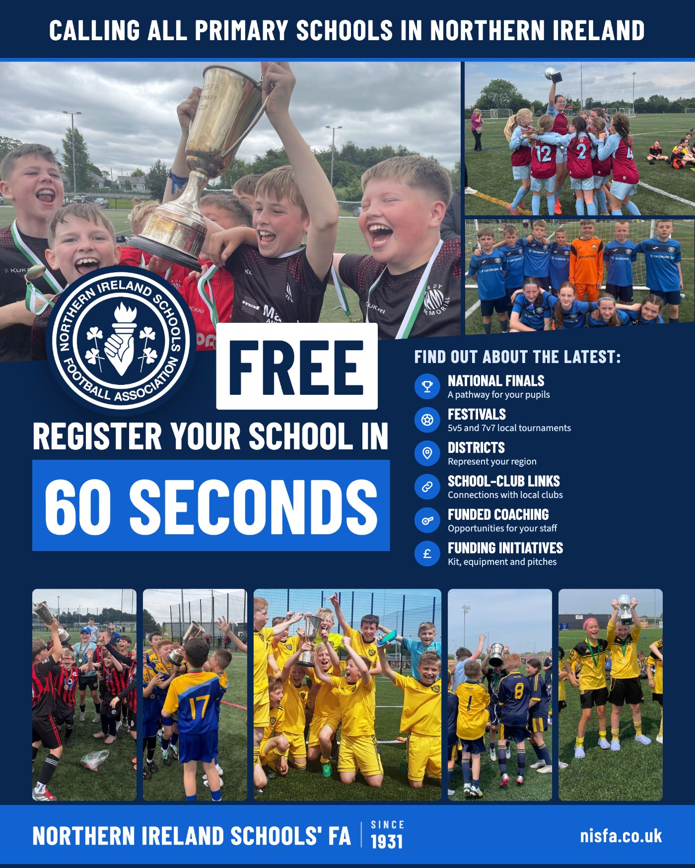 Calling all primary schools in Northern Ireland: register your school in 60 seconds